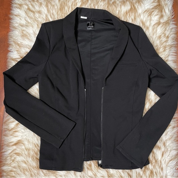 Yummie zip front soft blazer - Picture 3 of 5